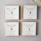 Set | Collar y Aretes Piedra de Nacimiento